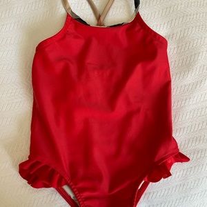 Baby Girl Burberry Swimsuit